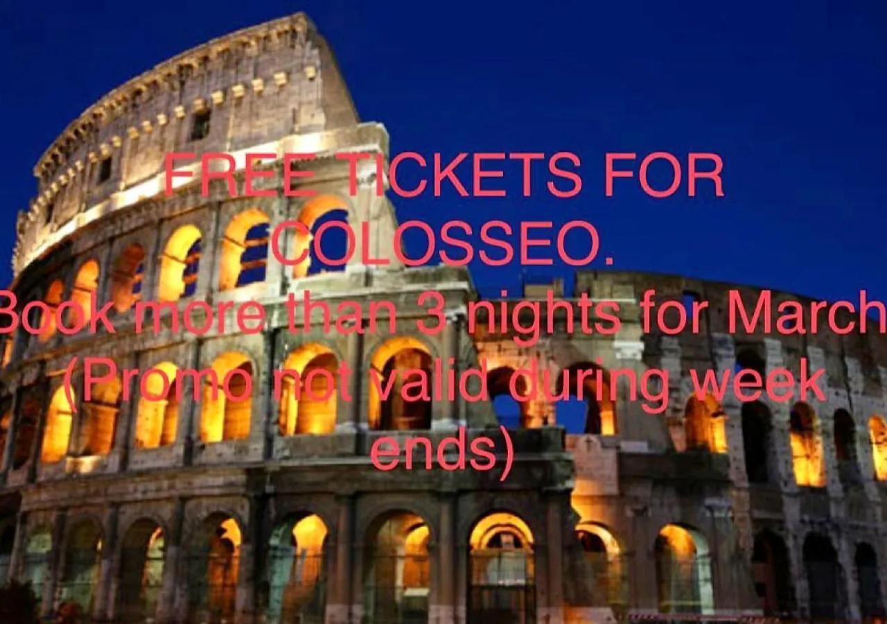 فندق مبيت وإفطار Colosseo Romeo